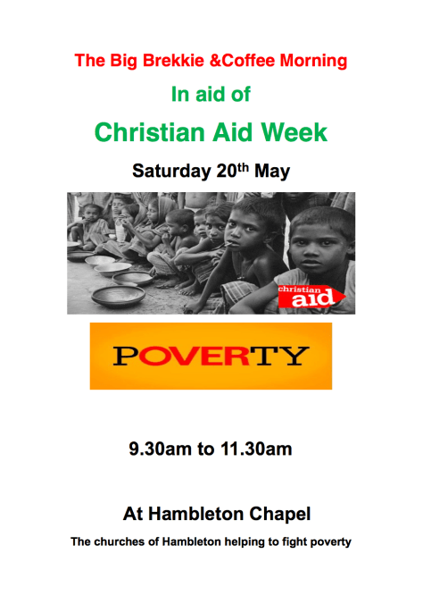 Christian Aid Week - Big Brekkie