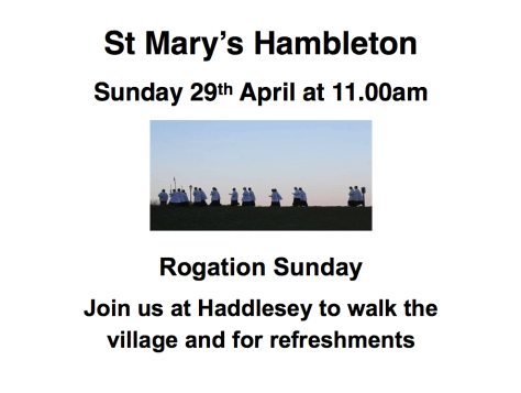 Rogation Sunday -1