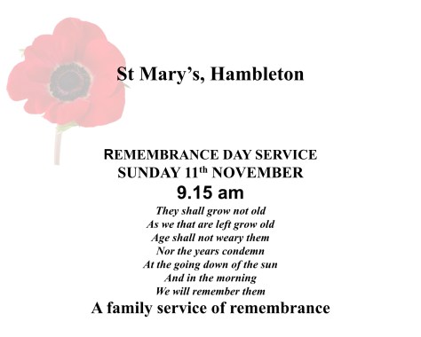 Remembrance11Nov2018