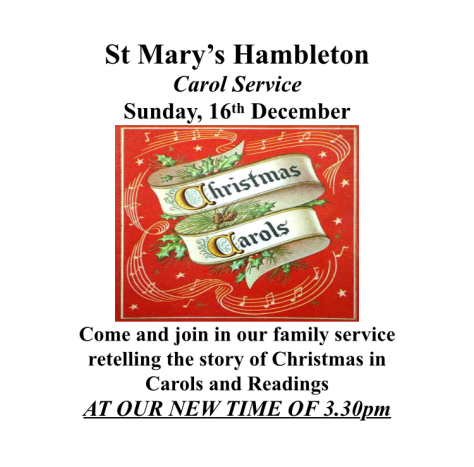 Carol Service 16Dec18