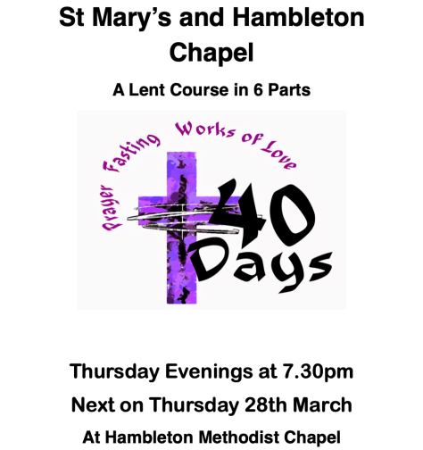 Lent Course 28March2019