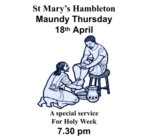 Maundy Thursday18April19