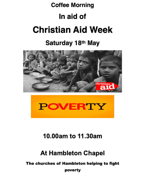 Christianaid 18 May 19