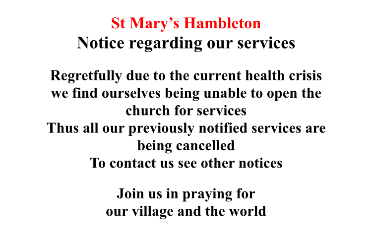 Services Suspended - 1