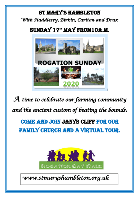 Rogation Sunday 17th May 2020
