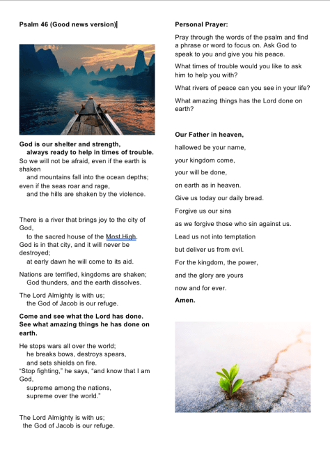 Mid Wk Reflection 17June2020