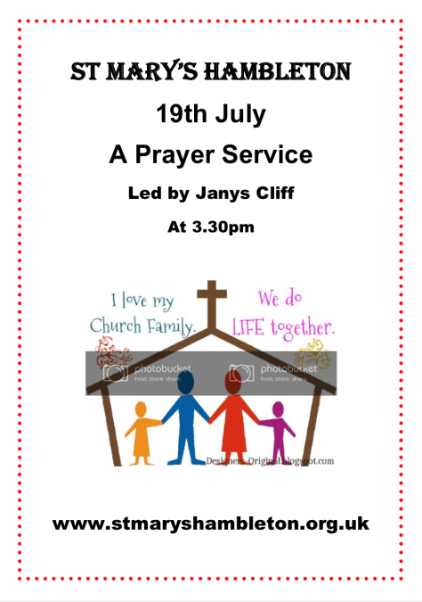 Notice - 19th July 2020