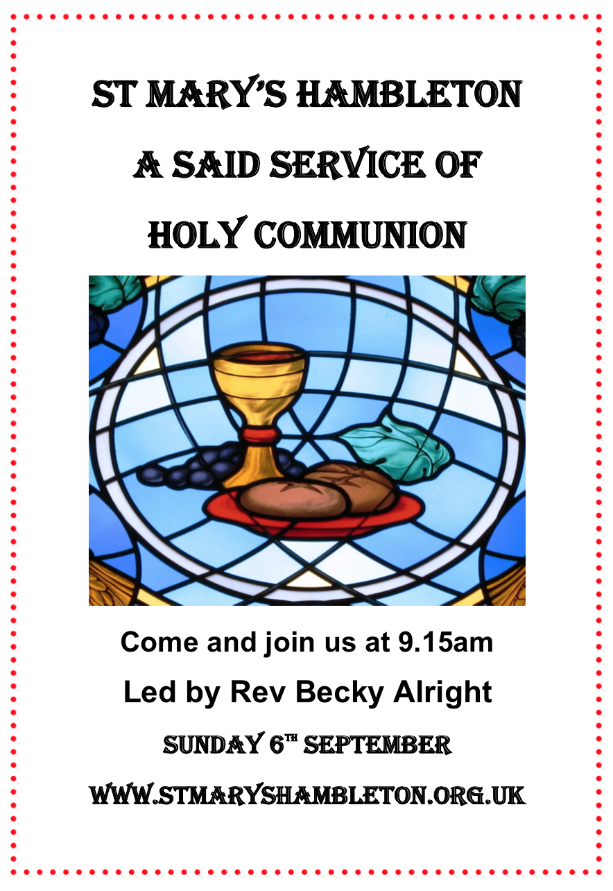 Notice - 6th Sept 2020 HC