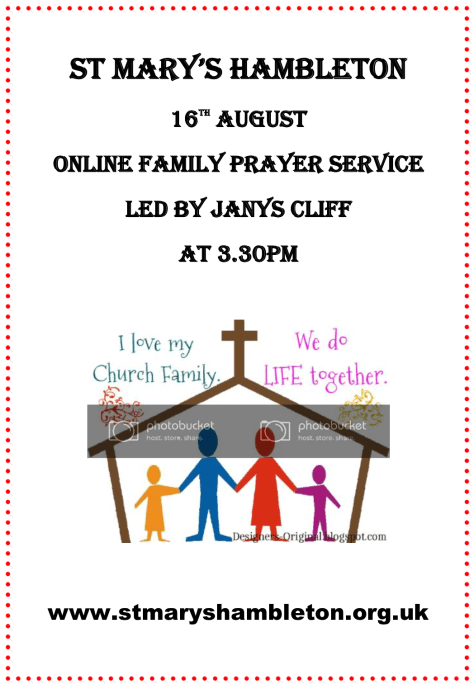 Notice-Online Family 16th August