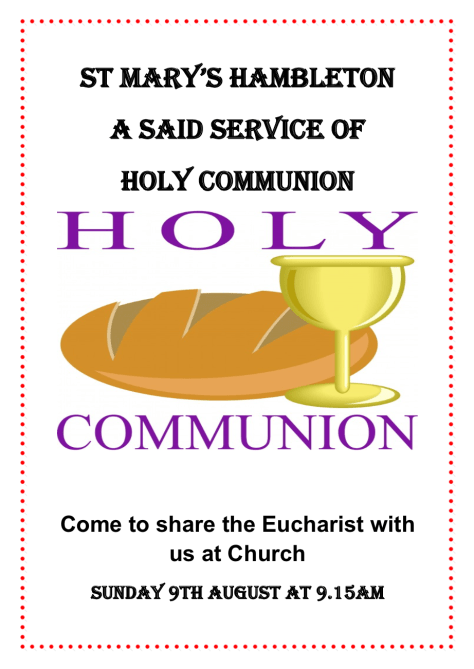 Poster - 9th August - online